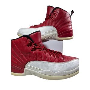Nike Air Jordan 12 Retro Gym Red Size 9.5 OG XII White Red 130690-600 Red